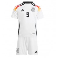 Deutschland Niclas Fullkrug #9 Fußballbekleidung Heimtrikot Kinder EM 2024 Kurzarm (+ kurze hosen)